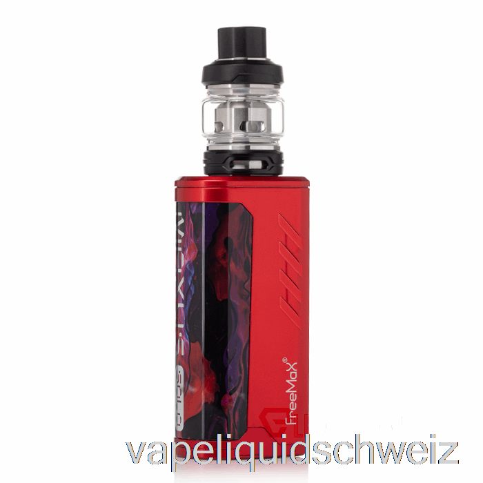 Freemax Maxus Solo 100 W Starterkit Red Vape Liquid E-Liquid Schweiz